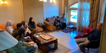 Keluarga Riset NU Mesir Bertandang ke Wartawan Senior Kompas